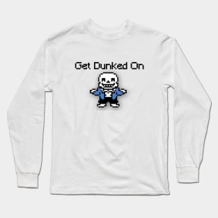 Undertale Sans Get Dunked On Long Sleeve T-Shirt